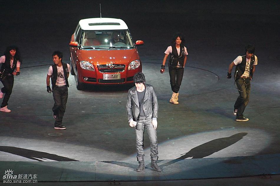 斯柯达Fabia晶锐上市现场