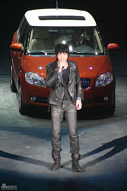 斯柯达Fabia晶锐上市现场表演