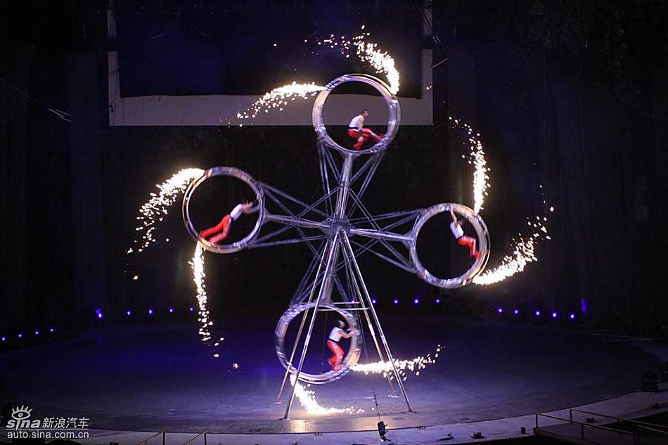 斯柯达Fabia晶锐上市现场表演