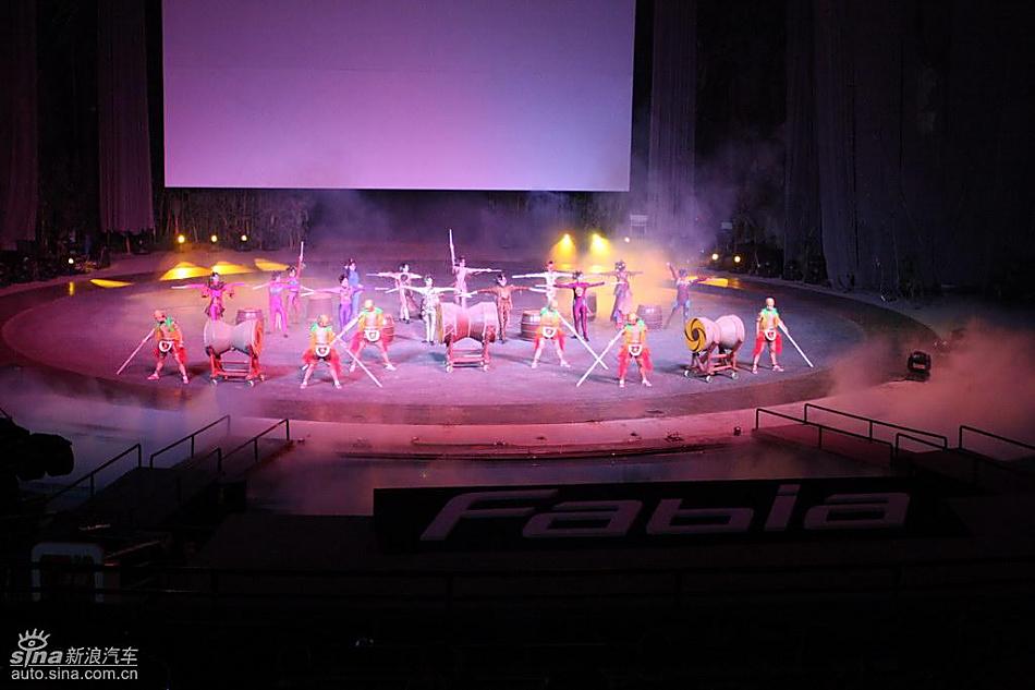 斯柯达Fabia晶锐上市现场