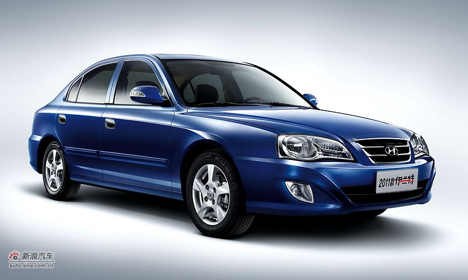 2011款伊兰特外观