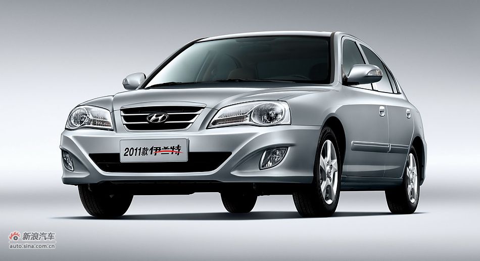 2011款伊兰特外观