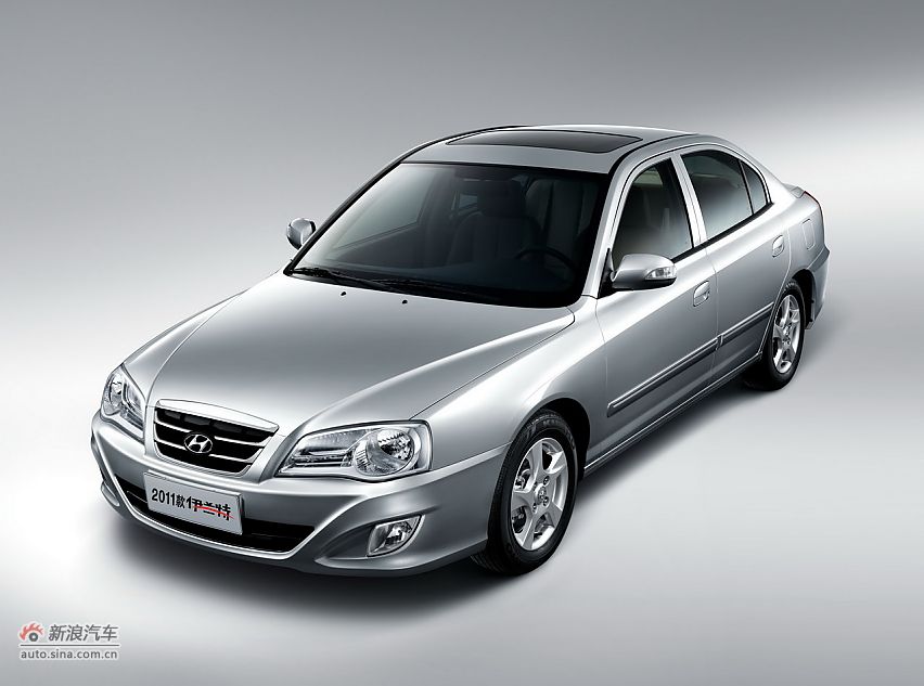 2011款伊兰特外观