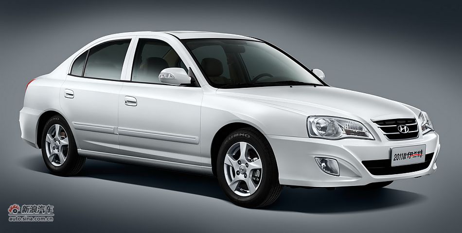 2011款伊兰特外观