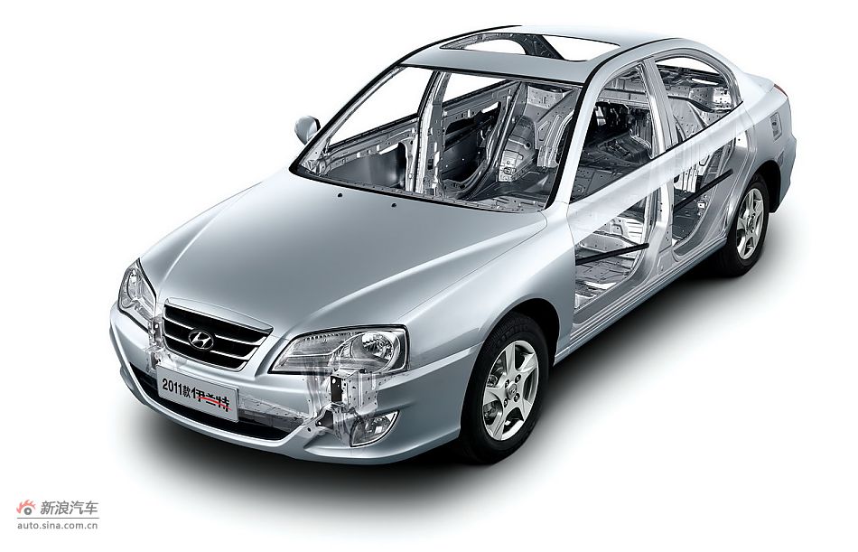 2011款伊兰特外观