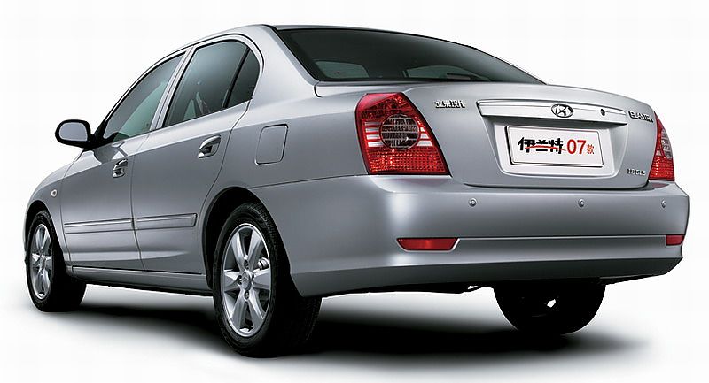 07款伊兰特外观