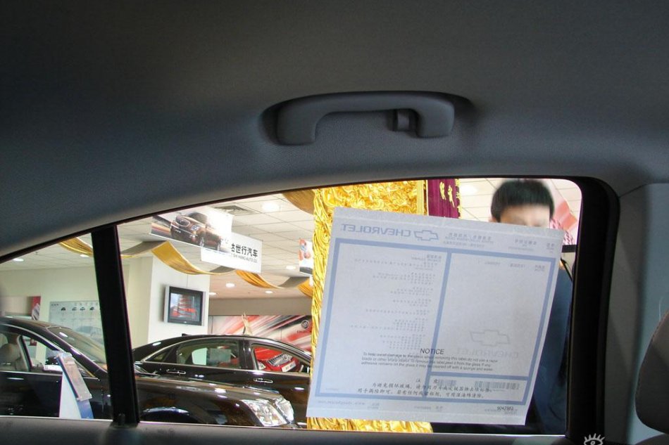 通用雪佛兰科鲁兹到店实拍-内饰