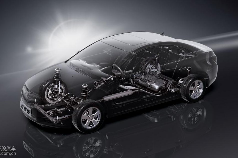 雪佛兰科鲁兹车身结构图