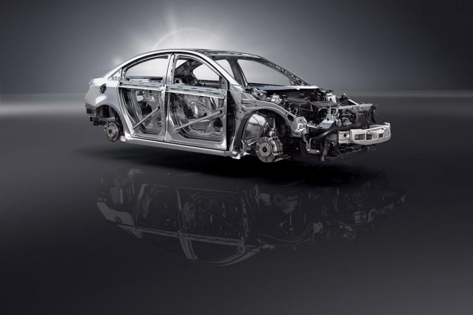 雪佛兰科鲁兹车身结构图