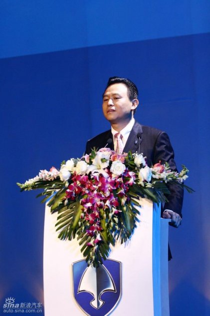 长安汽车董事长徐留平现场致辞