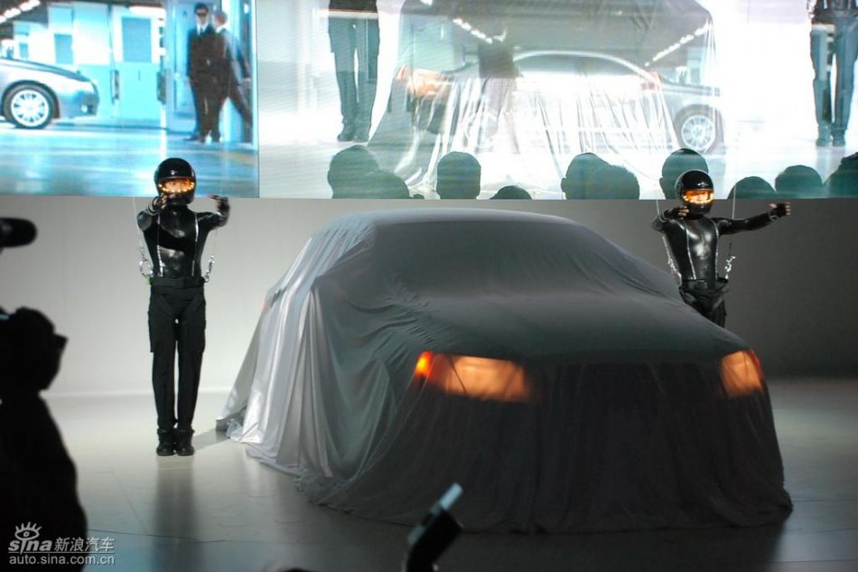 国产沃尔沃S80L上市现场歌舞