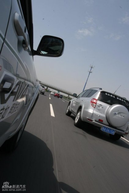 RAV4多路况下动态