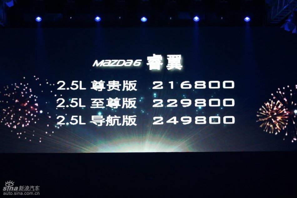 Mazda6睿翼上市现场图