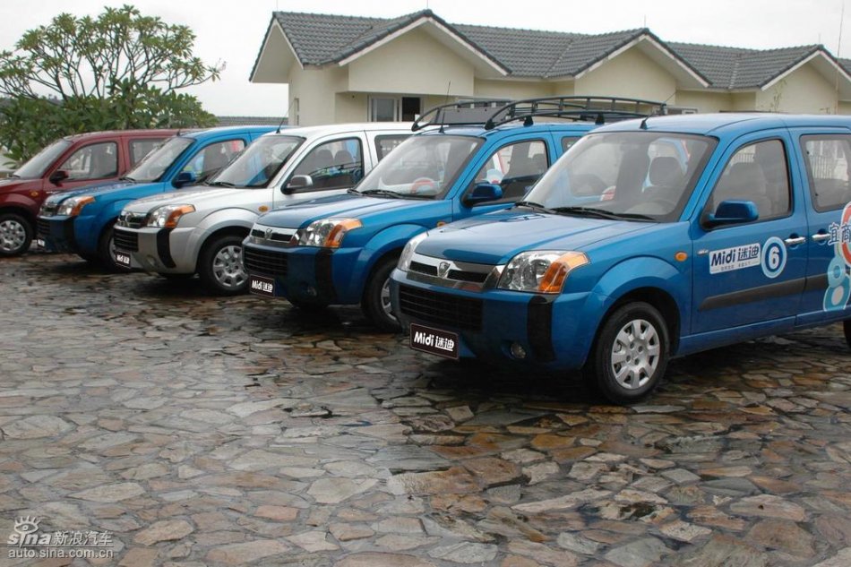 福田迷迪外观实拍图片