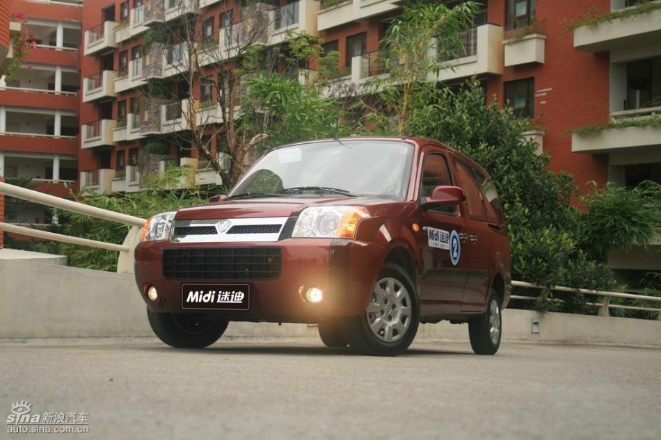 福田迷迪外观实拍图片