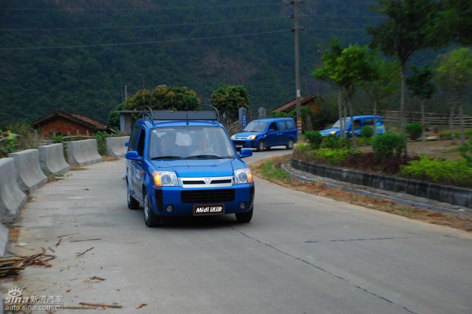 福田迷迪试驾实拍图片