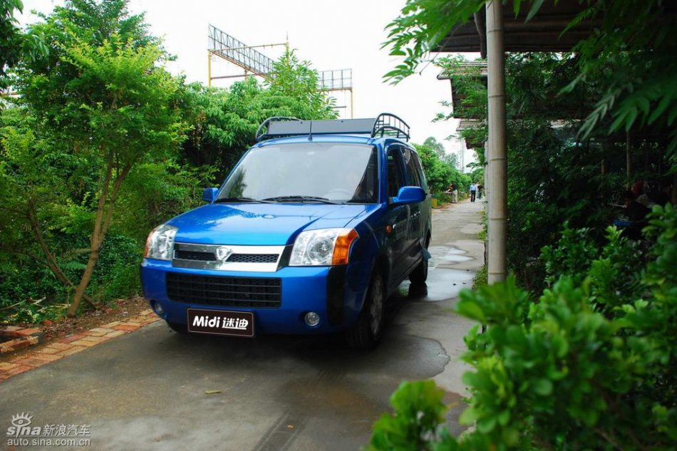 福田迷迪试驾实拍图片