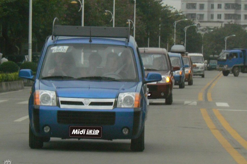 福田迷迪试驾实拍图片