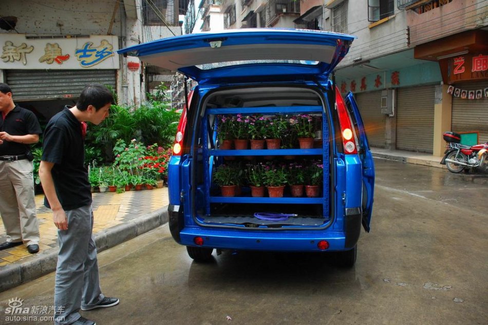 福田迷迪试驾实拍图片