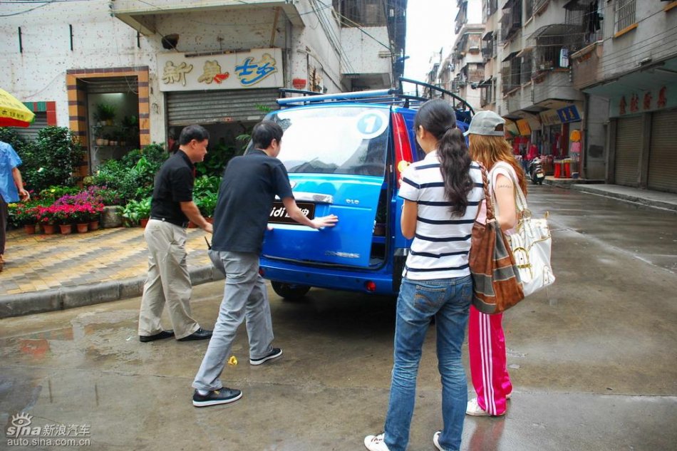 福田迷迪试驾实拍图片