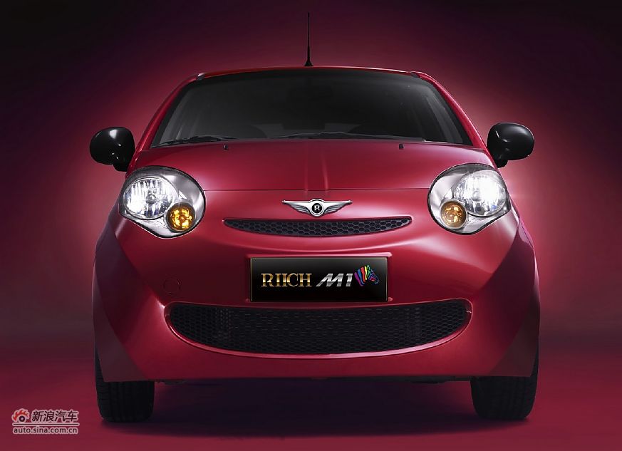 瑞麒M1外观资料图