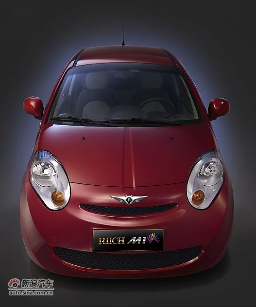 瑞麒M1外观资料图