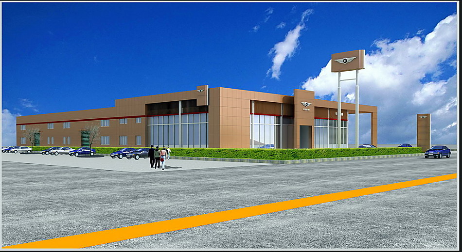 瑞麒品牌展厅效果图