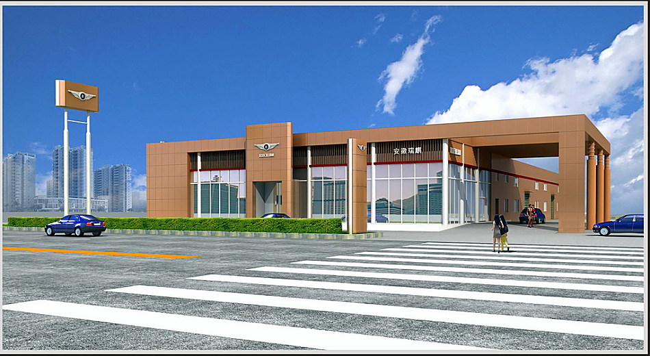 瑞麒品牌展厅效果图