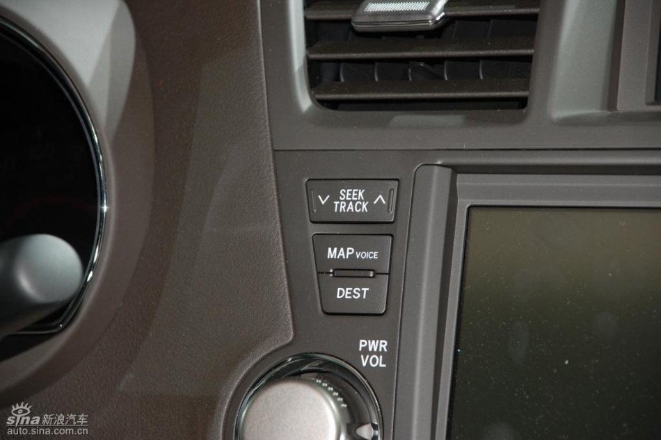 汉兰达内饰实拍