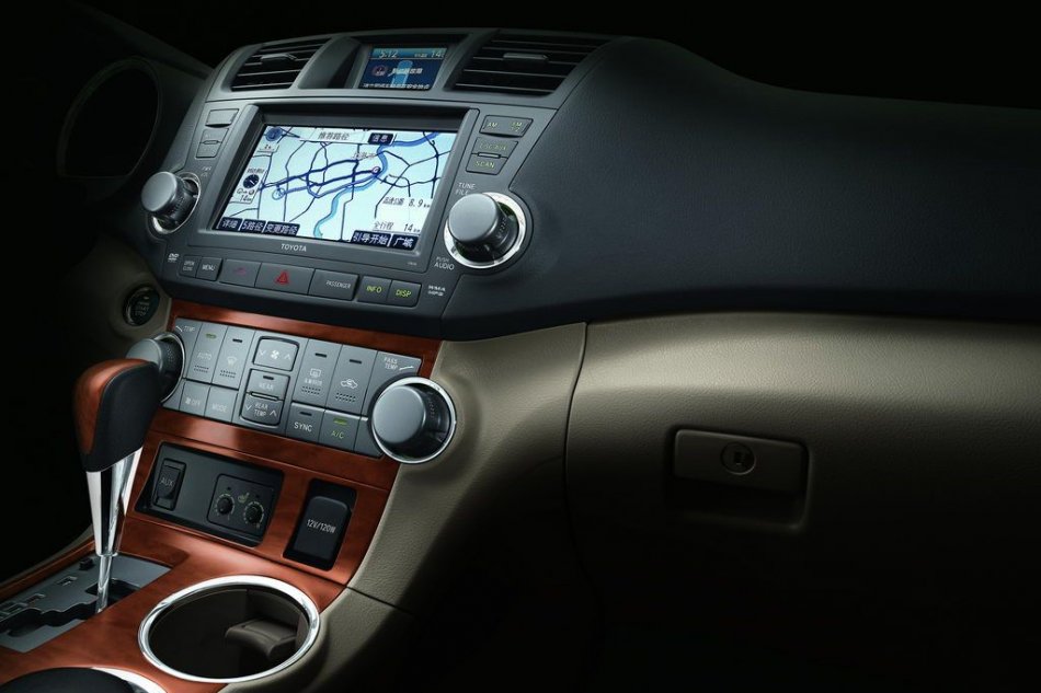 广丰汉兰达内饰及细节