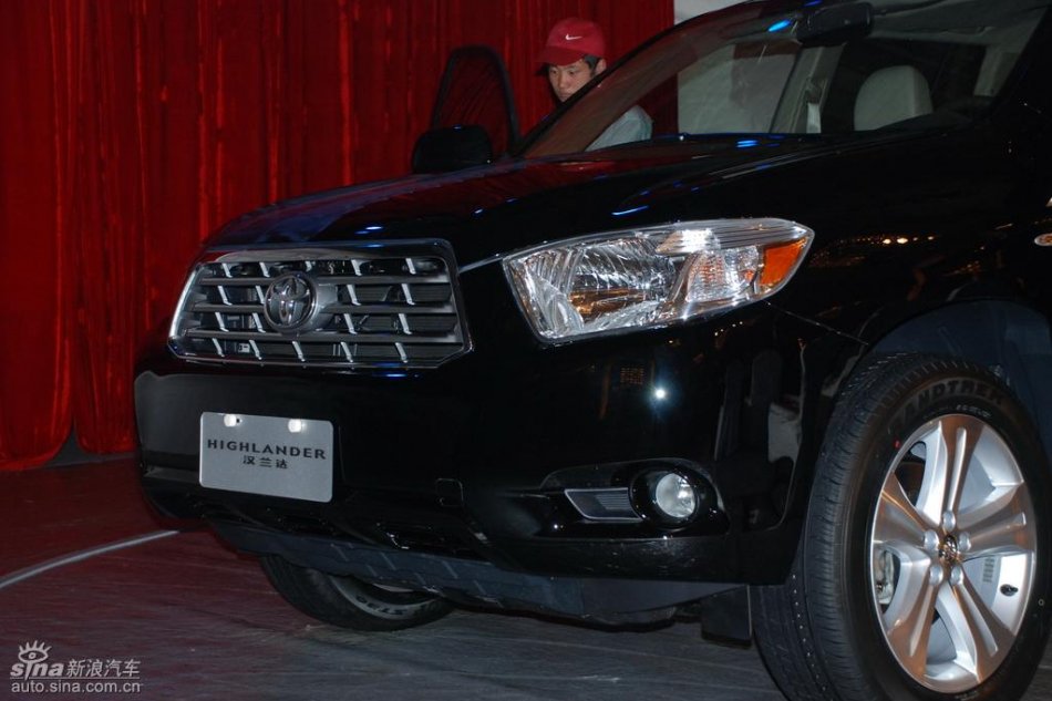 广汽丰田汉兰达现场彩排图