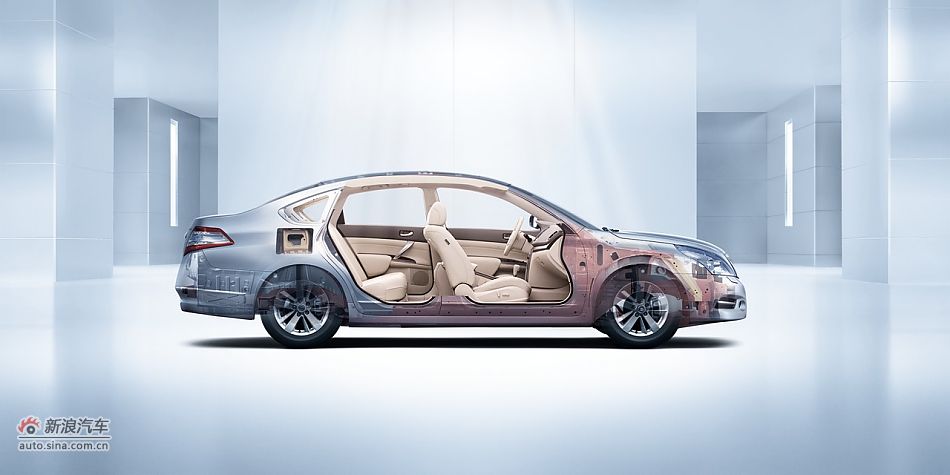 2011款天籁侧切图