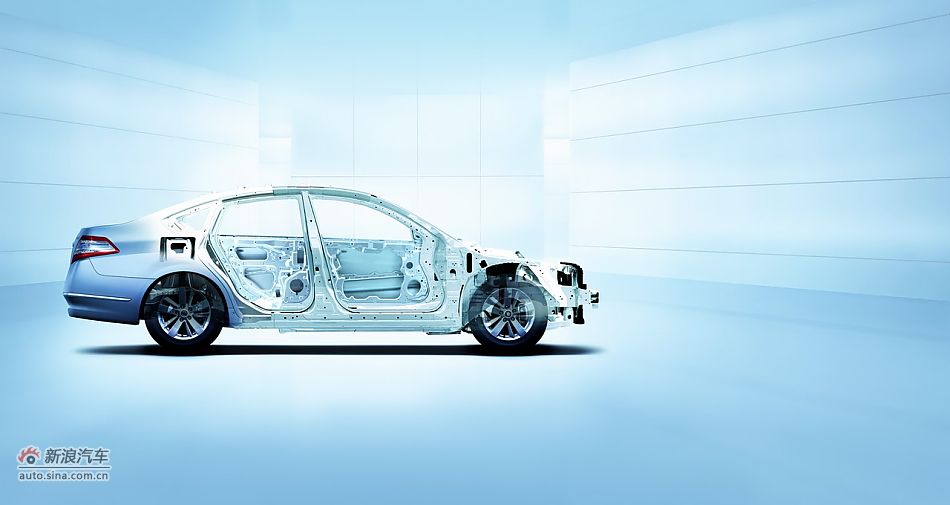 2011款天籁车身结构