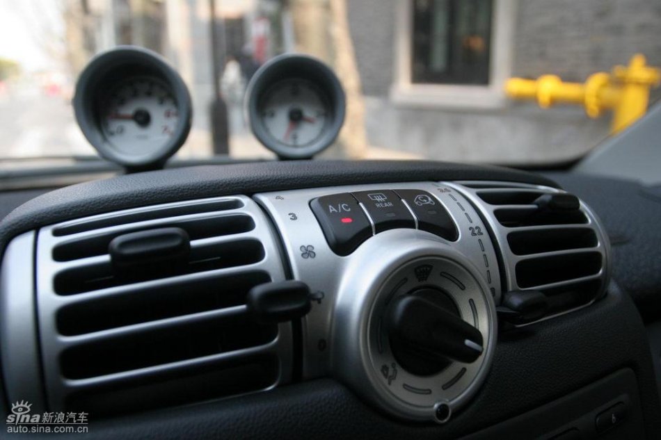 smart fortwo内饰及细节