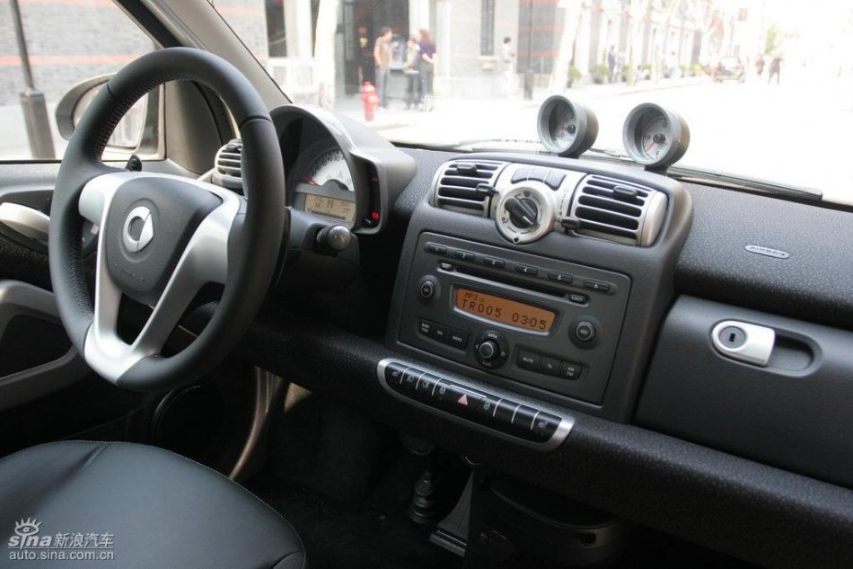 smart fortwo内饰及细节