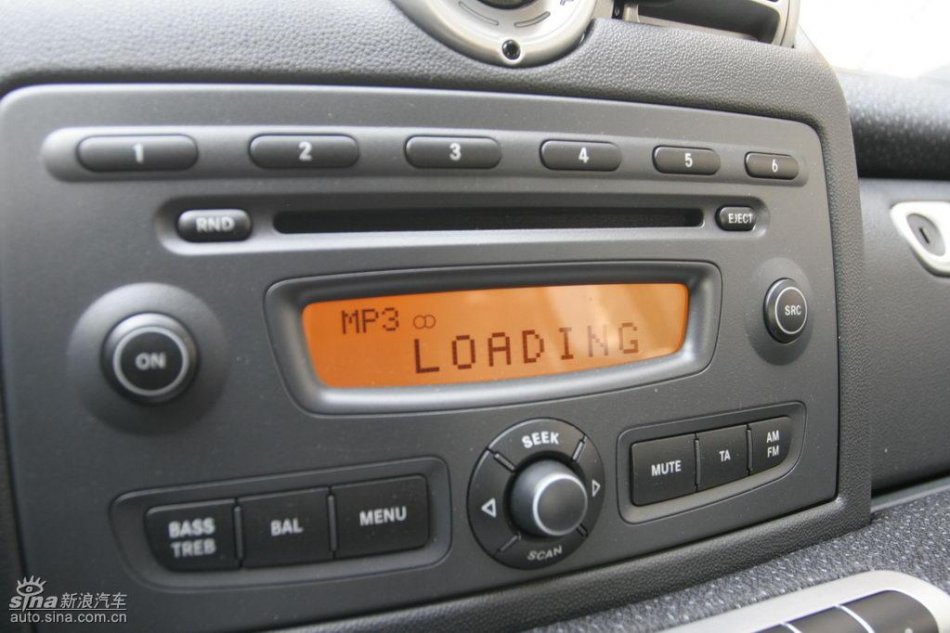 smart fortwo内饰及细节