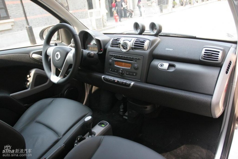 smart fortwo内饰及细节