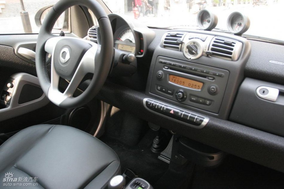 smart fortwo内饰及细节