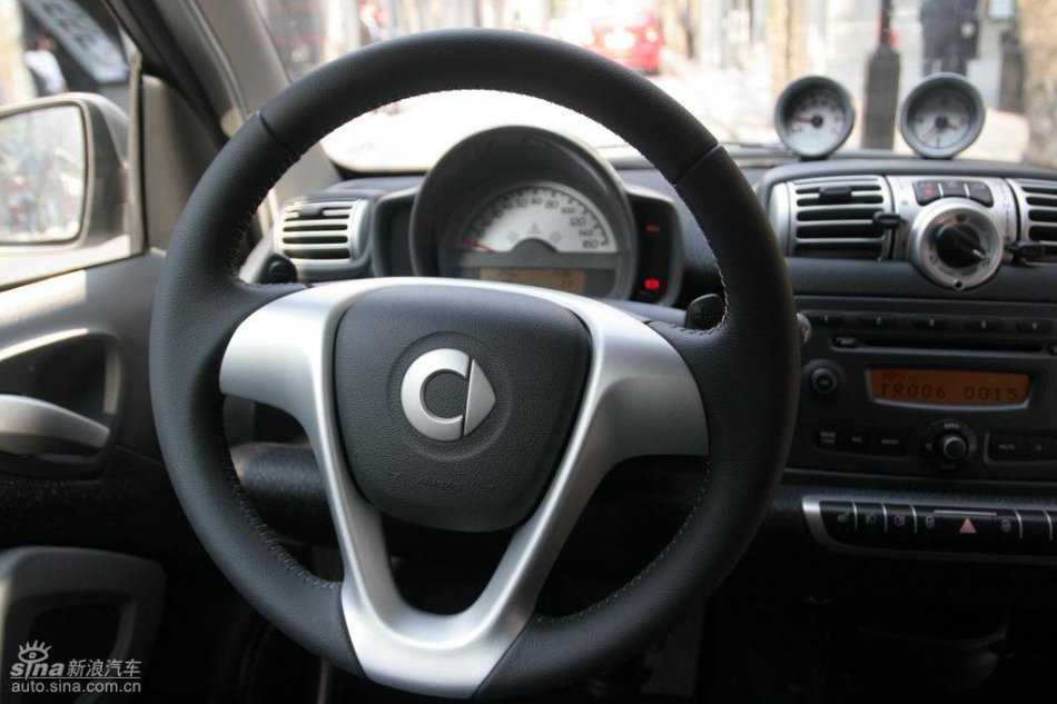 smart fortwo内饰及细节