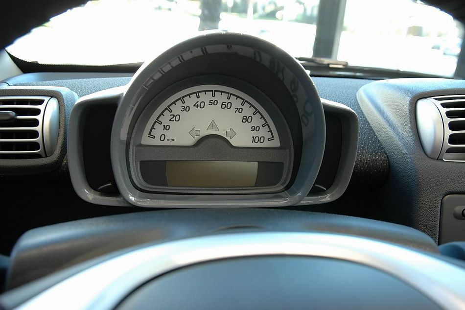 Smart fortwo内饰实拍图片