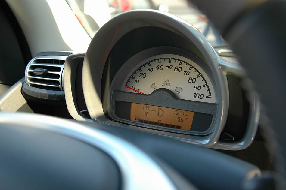 Smart fortwo内饰实拍图片