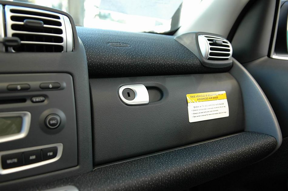 Smart fortwo内饰实拍图片