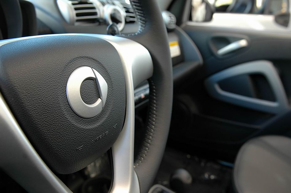 Smart fortwo内饰实拍图片