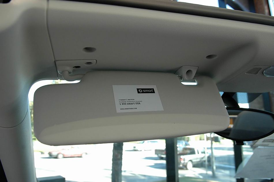 Smart fortwo内饰实拍图片