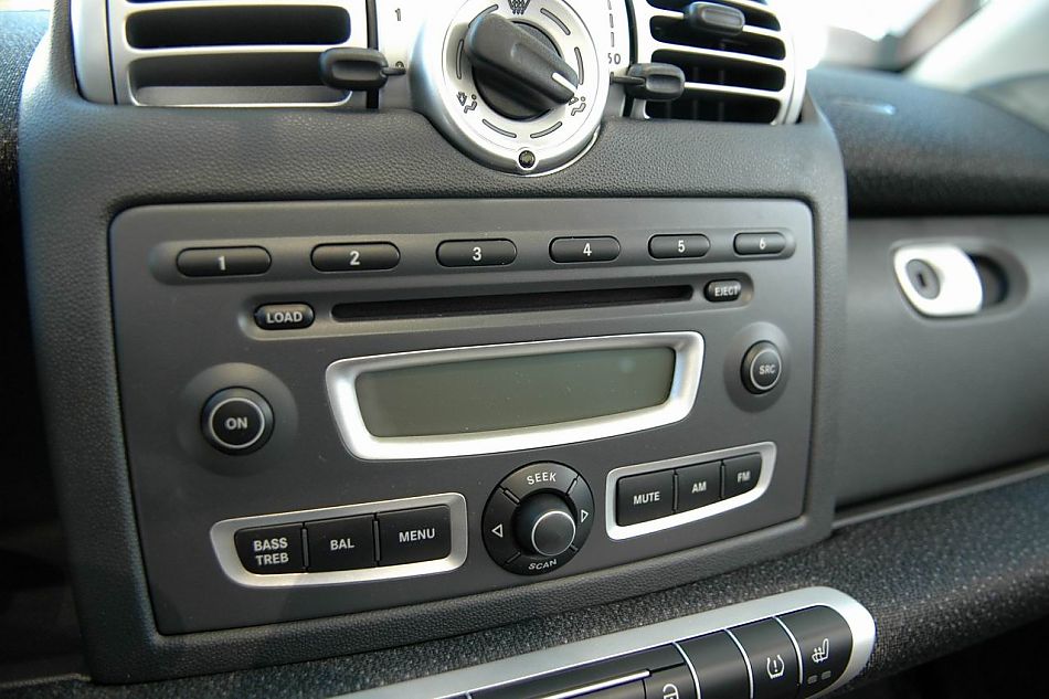 Smart fortwo内饰实拍图片