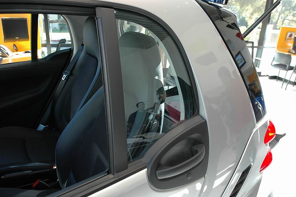 Smart fortwo内饰实拍图片