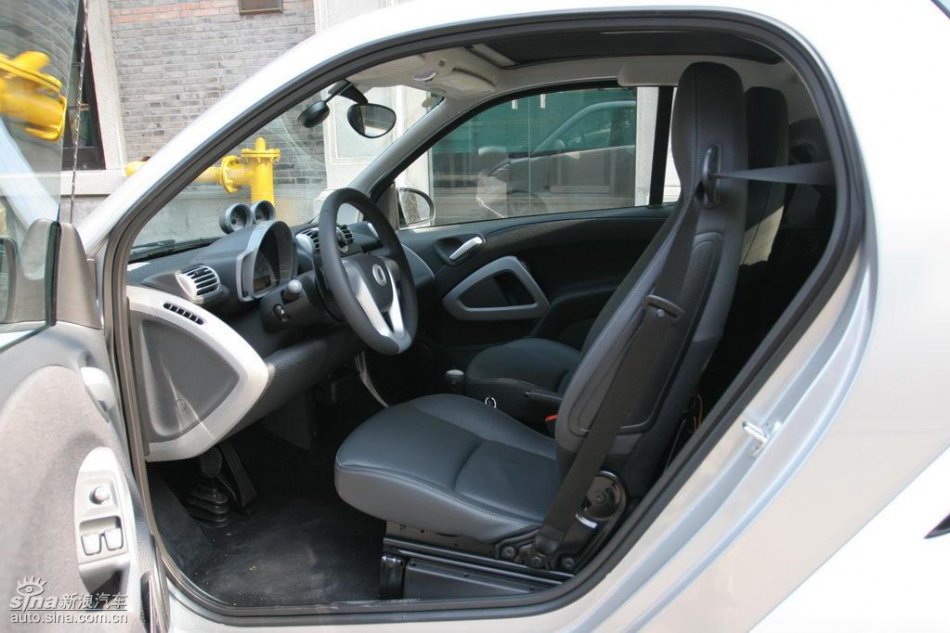 smart fortwo内饰及细节