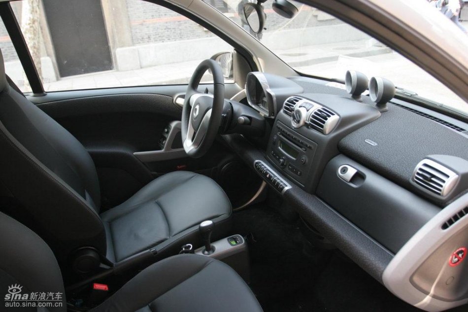 smart fortwo内饰及细节