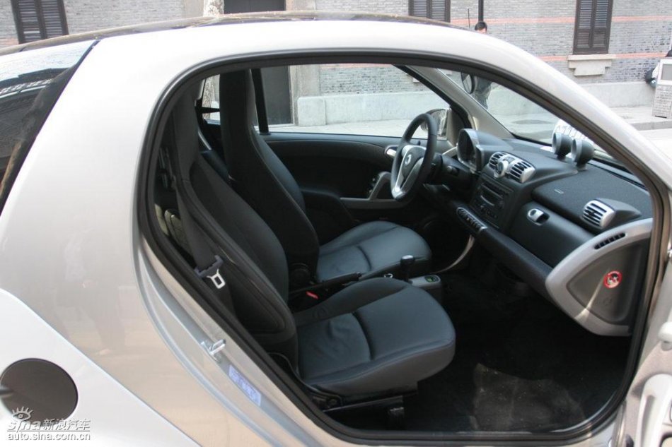 smart fortwo内饰及细节