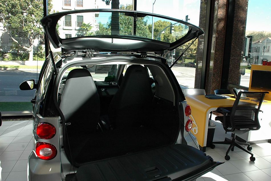 Smart fortwo内饰实拍图片